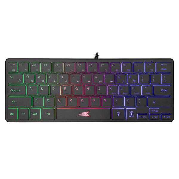 Klávesnica Baracuda SEAHORSE, US layout čierna

