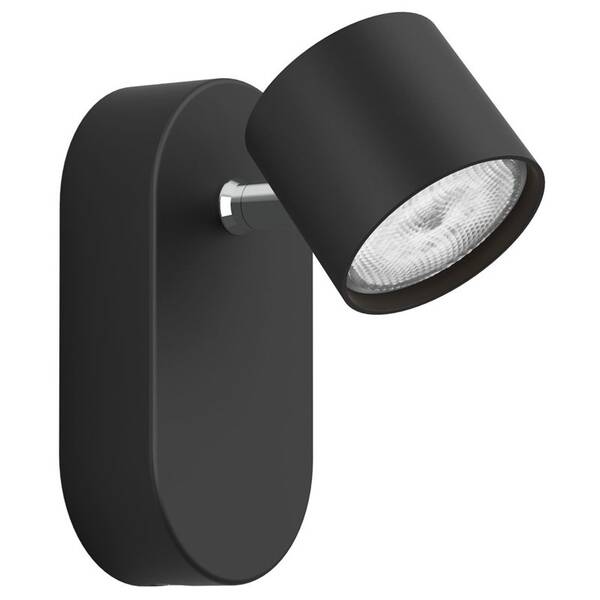 Bodové svietidlo Philips Star Single, 1xLED čierne

