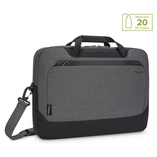 Brašna na notebook Targus 15.6" Briefcase EcoSmart sivá

