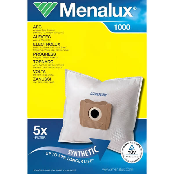 Vrecká pre vysávače Menalux 1000 (DCT153) (5 ks) 

