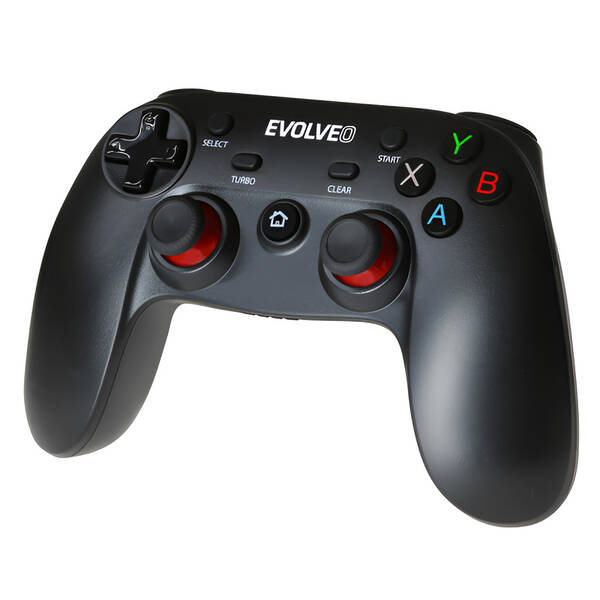 Gamepad Evolveo Fighter F1 pre PC, PS3, Android, Android box čierny

