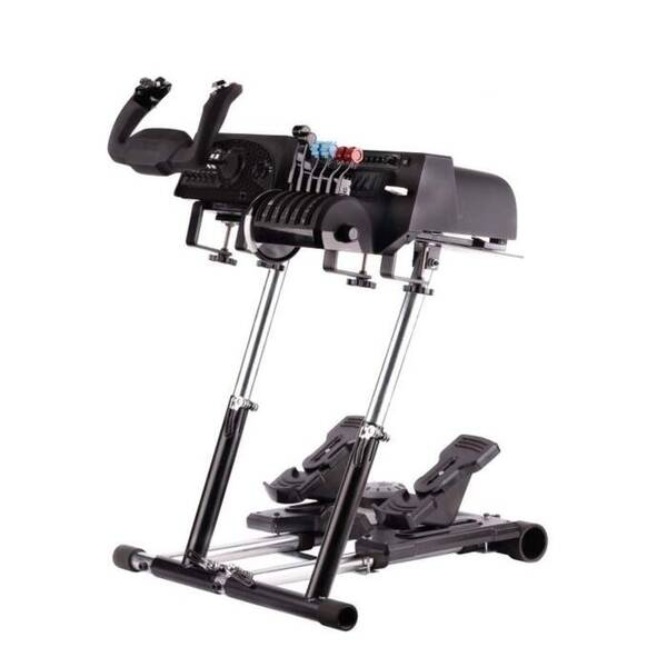 Stojan pre volant Wheel Stand Pro Delux V2 for Honeycomb Yoke and Throttle čierny


