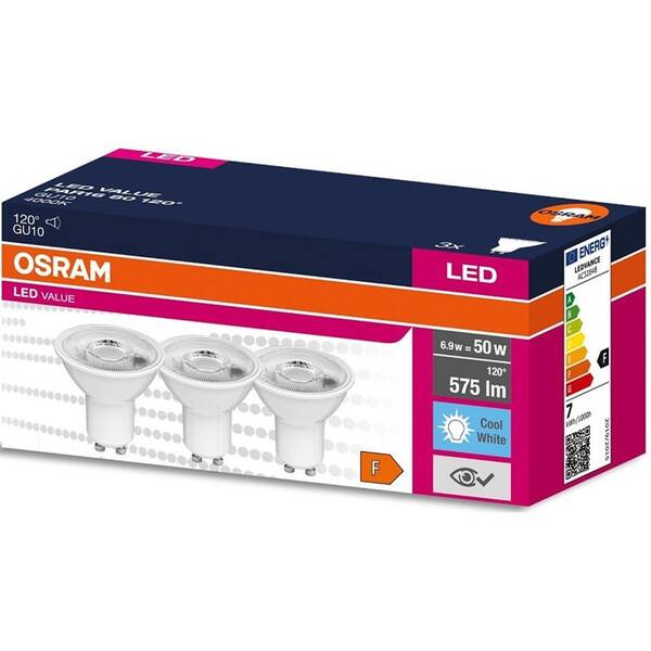 LED žiarovka Osram P16120 6,9W 40GU10 


