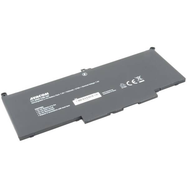 Batéria Avacom Dell Latitude 7280, 7480 Li-Pol 7,6V 7500mAh 57Wh 


