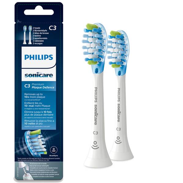 Náhradné hlavice Philips HX9042/17 (2 ks) biela

