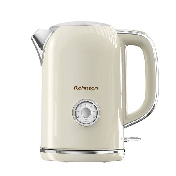 Rýchlovarná kanvica Rohnson R-7717, 1,7 l béžová

