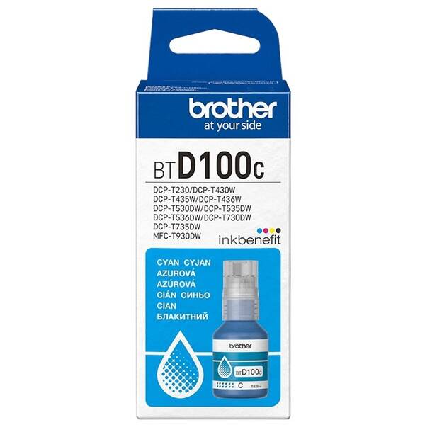 Cartridge Brother BTD100C, 5000 stran 


