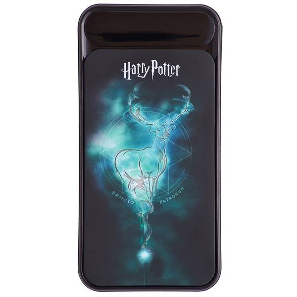 Powerbank Lazerbuilt Harry Potter 10000 mAh Light-Up Patronus čierny

