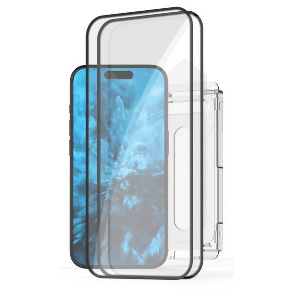 Tvrdené sklo FIXED Full-Cover s anti-dust aplikátorom na Samsung Galaxy A57 5G (2 ks) 

