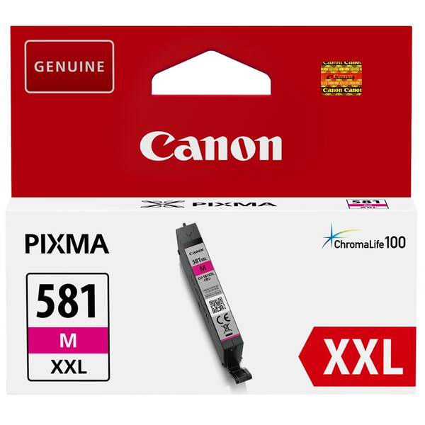 Cartridge Canon CLI-581XXL M, 367 strán 

