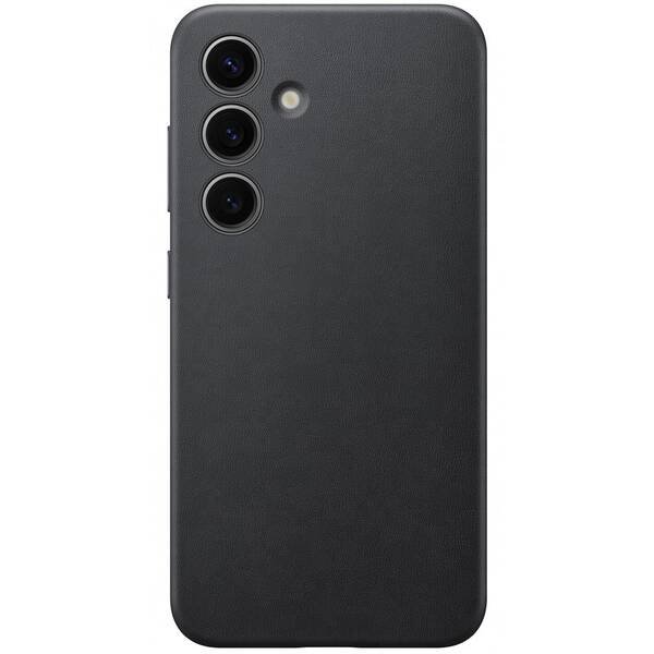 Kryt na mobil Samsung Vegan Leather na Galaxy S24 čierny

