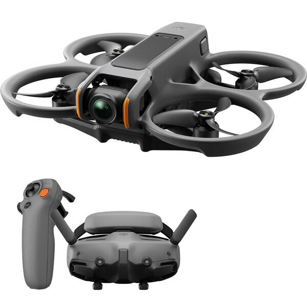 Dron DJI Avata 2 Fly More Combo (Single Battery) sivý

