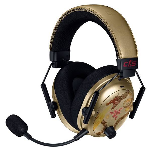 Headset Razer Blackshark V3 Pro - Counter-Strike 2 Edition čierny/zlatý

