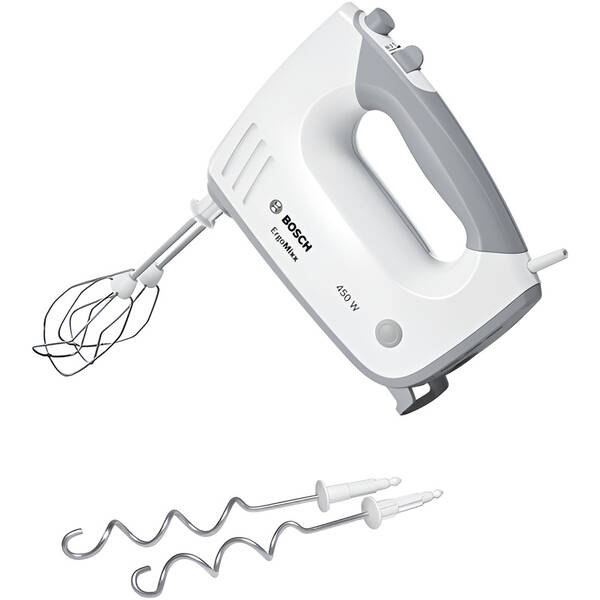 Ručný šľahač Bosch MFQ36400 sivý/biely

