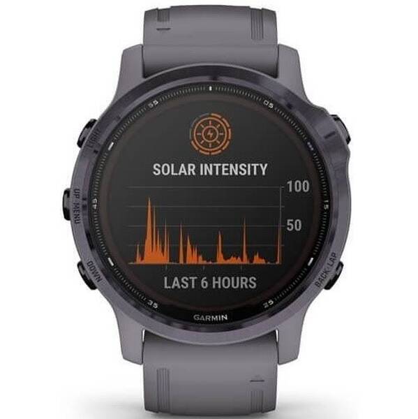 Inteligentné hodinky Garmin fenix6S Solar - Amethyst/Shale Band (MAP/Music) 

