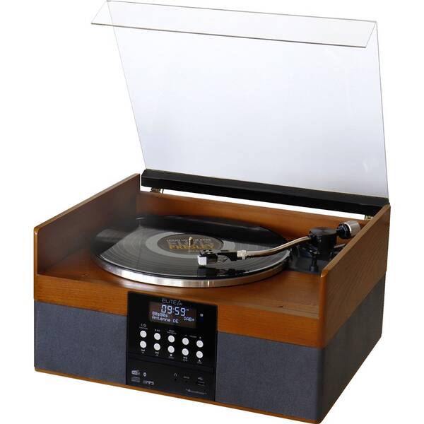 Mikro HiFi systém Soundmaster PL910 sivý/hnedý

