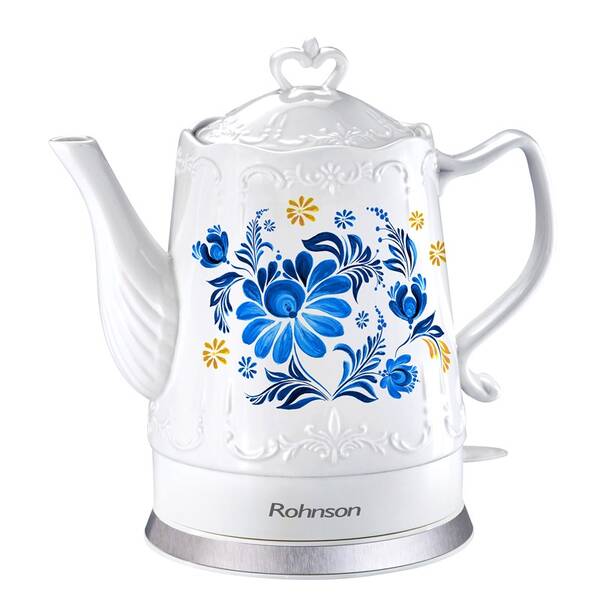 Rýchlovarná kanvica Rohnson R-7806 biela/modrá

