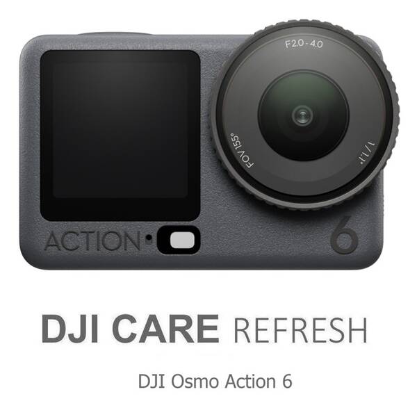 Rozšírená záruka DJI Card Care Refresh 2-Year Plan (Osmo Action 6) EU 

