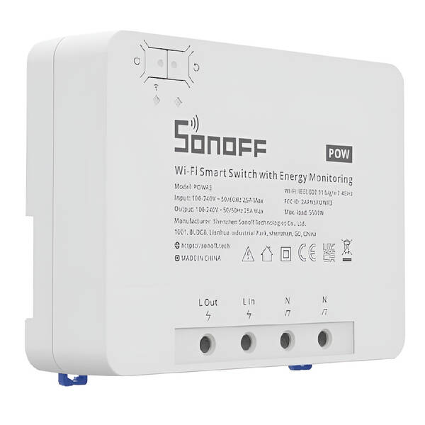Modul Sonoff POWR3 High Power Smart Switch 

