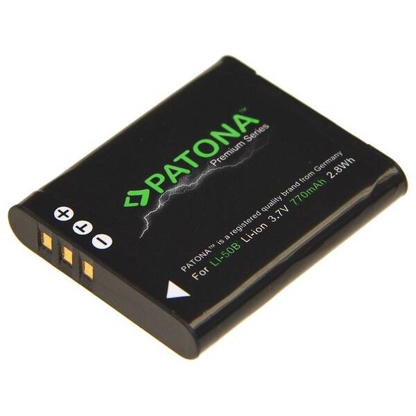 Batéria PATONA pre Olympus Li-50B 770mAh Li-Ion Premium 

