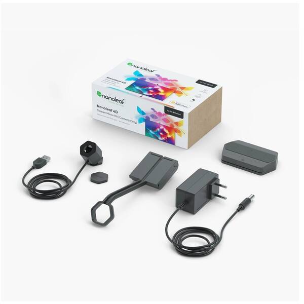 Sada Nanoleaf 4D Screen Mirror Kit kamera pre chytré LED pásky čierna

