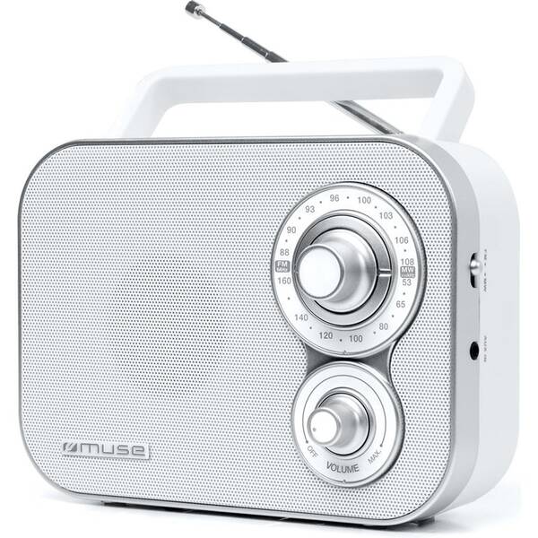 Rádioprijímač MUSE M-051 RW biely

