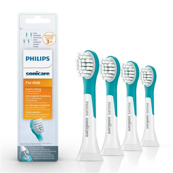Náhradné hlavice Philips HX6034/33 (4 ks) biela/modrá

