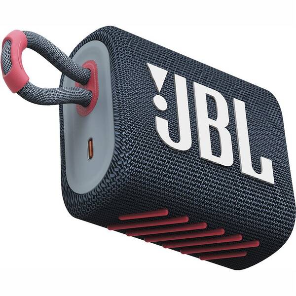 Prenosný reproduktor JBL GO3 modrý

