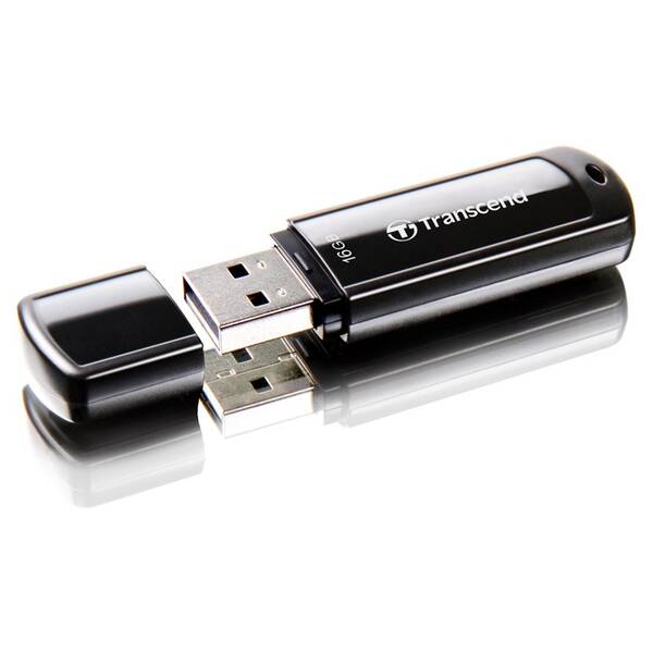 USB flashdisk Transcend 16 GB USB 3.1 čierny

