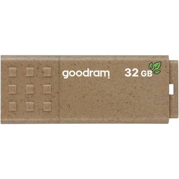 USB flashdisk Goodram UME3 ECO FRIENDLY 32GB USB 3.0 hnedý

