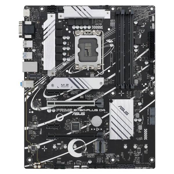 Základná doska Asus B760-PLUS D4 čierna


