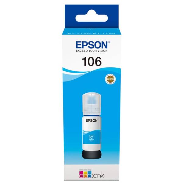 Cartridge Epson 106 EcoTank, 70 ml 

