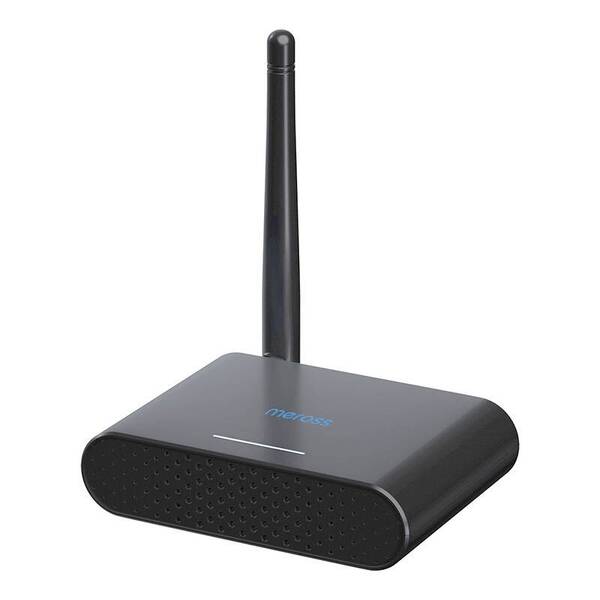 Ovládač Meross pre garážové brány, Smart Wi-Fi, podpora až 3 garážových brán čierny

