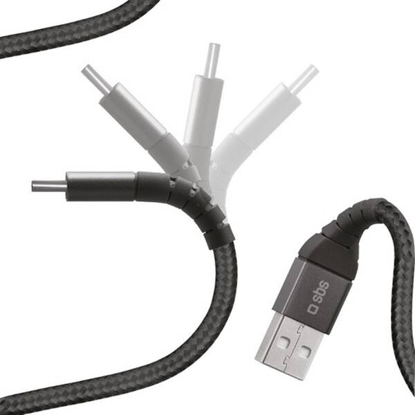  SBS USB/USB-C 1M BLK 

