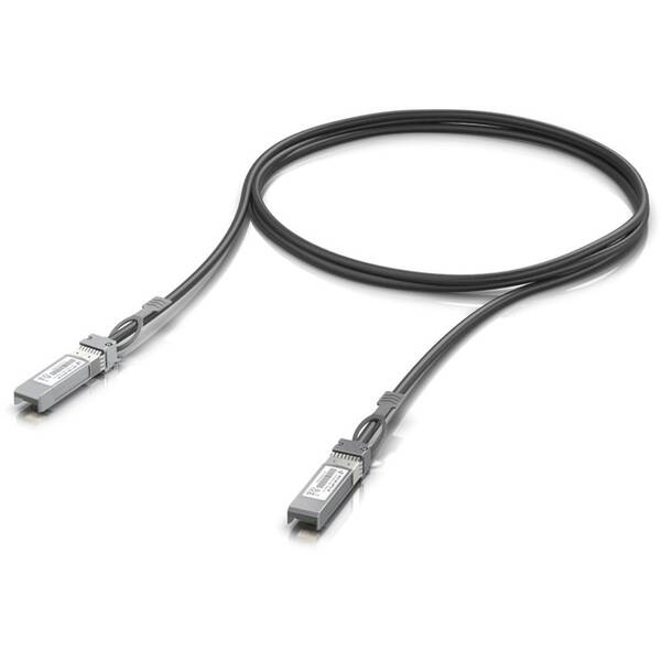 Kábel Ubiquiti Patch DAC, SFP+/SFP+, 10Gbps, 1m čierny

