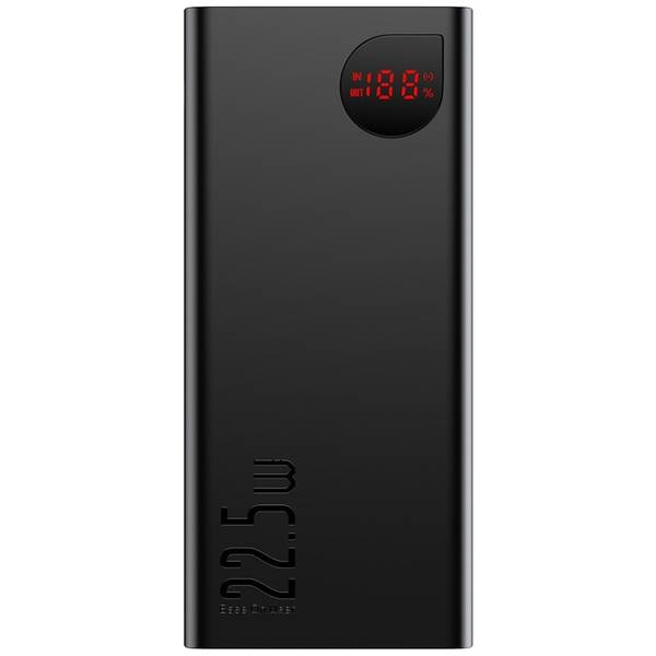 Powerbank Baseus Adaman 40000 mAh 22,5W 3x USB-A/micro USB/USB-C čierny

