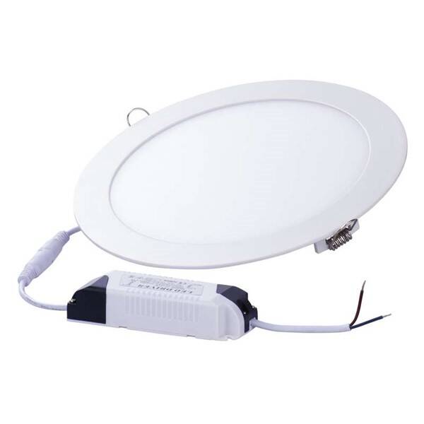 LED panel EMOS kruh, 168 x 21 mm, 12 W, 720 lm biely

