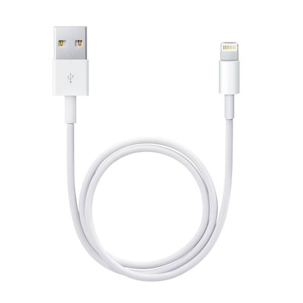 Kábel Apple USB/Lightning, 1m, MFi biely

