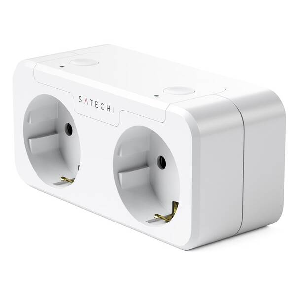 Inteligentná zásuvka Satechi Homekit Dual Smart Outlet 

