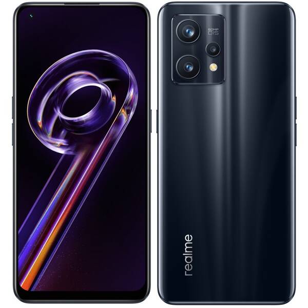 Mobilný telefón realme 9 Pro+ 8GB/256GB - Midnight Black 

