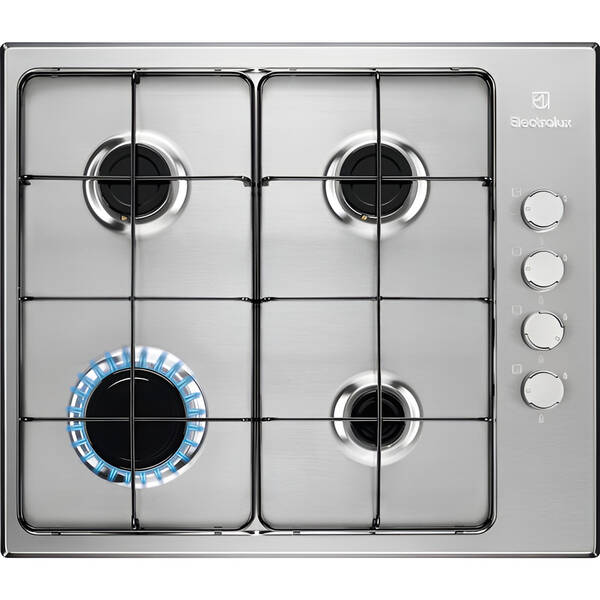 Plynová varná platňa Electrolux KGS6404SX nerez

