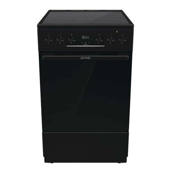 Sklokeramický sporák Gorenje GECS5C70BPA čierny

