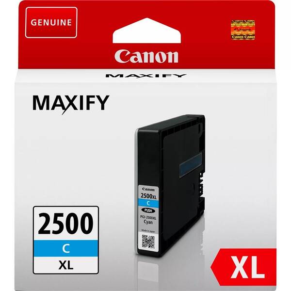 Cartridge Canon PGI-2500XL C, 1295 strán 

