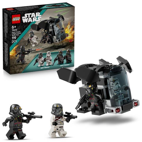 Stavebnica LEGO® Star Wars™ 75412 Bojový balíček: Death Trooper a Night Trooper 

