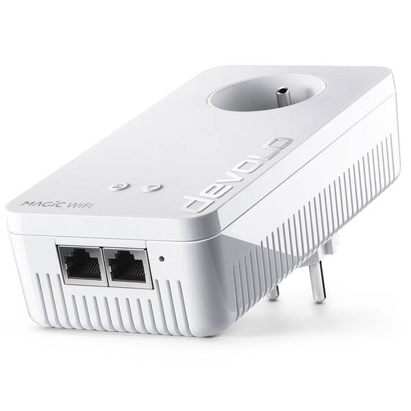 Sieťový rozvod LAN po 230V Devolo Magic 1 WiFi, rozšírenie 1ks 

