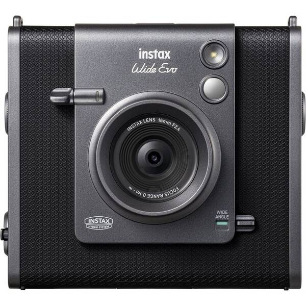 Instantný fotoaparát Fujifilm Instax WIDE EVO čierny/sivý

