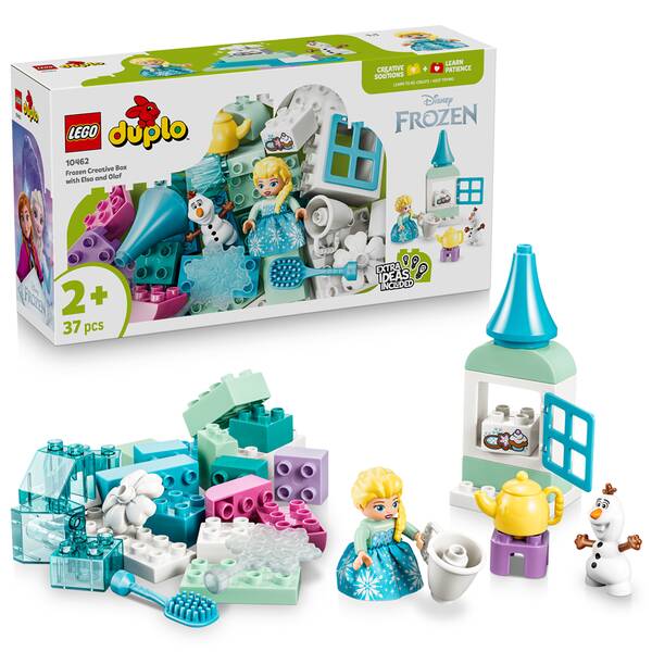 Stavebnica LEGO® DUPLO® Disney  10462 Ľadové kráľovstvo: Kreatívna krabička s Elsou a Olafom 

