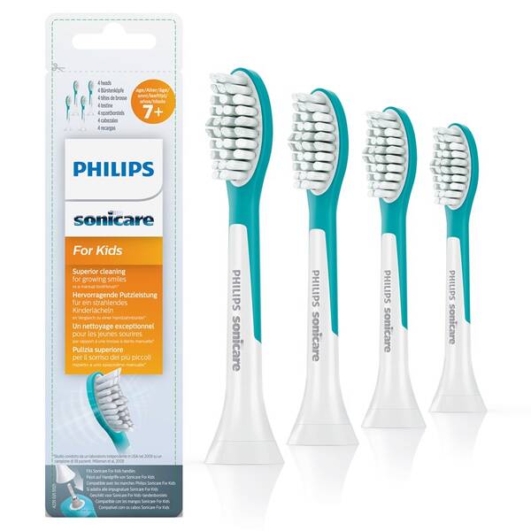 Náhradné hlavice Philips HX6044/33 (4 ks) biela/modrá

