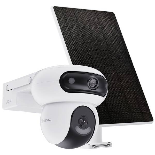 IP kamera EZVIZ HB90 + 8W solárny panel biela

