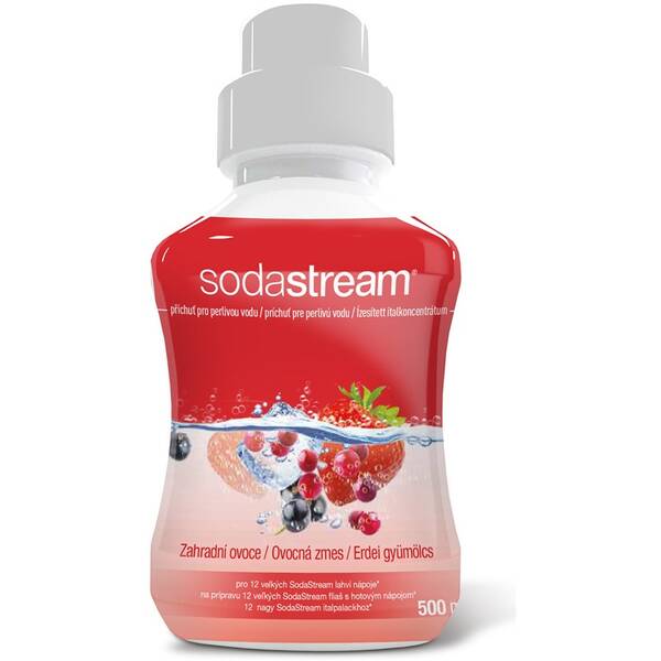 Príchuť pre šumivú vodu SodaStream Zahradní ovoce 500 ml 

